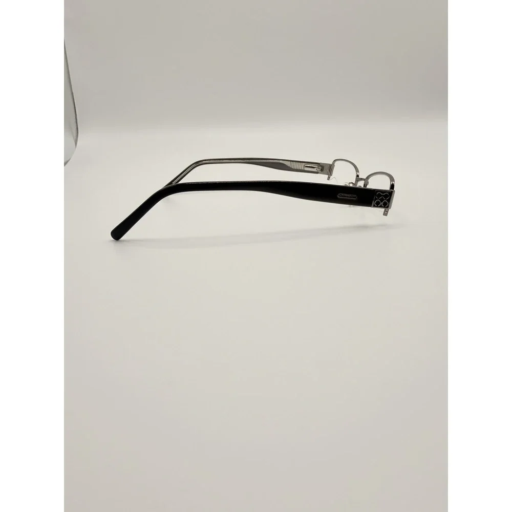 Coach Maeve 1024 (Dark Gunmetal) Half Rim Eyeglasses Frames Only 48•18•130